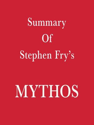 cover image of Summary of Stephen Fry's Mythos